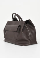 ARMANI EXCHANGE Shopper marrone da donna con tasca e logo XW001542AF17019 U6304 ARMANI EXCHANGE 