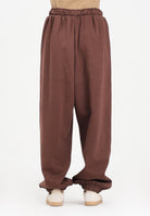 ADIDAS ORIGINALS Pantalone sportivo Essentials Linear Jogger Oversized marrone da donna JW0986  ADIDAS ORIGINALS 