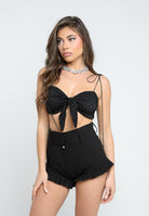 SANTAS Top ICE CREAM nero da donna PV25014 NERO SANTAS 