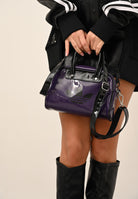 ADIDAS ORIGINALS Borsa a mano Adicolor Mini Bowling viola da donna JX0248 . ADIDAS ORIGINALS 