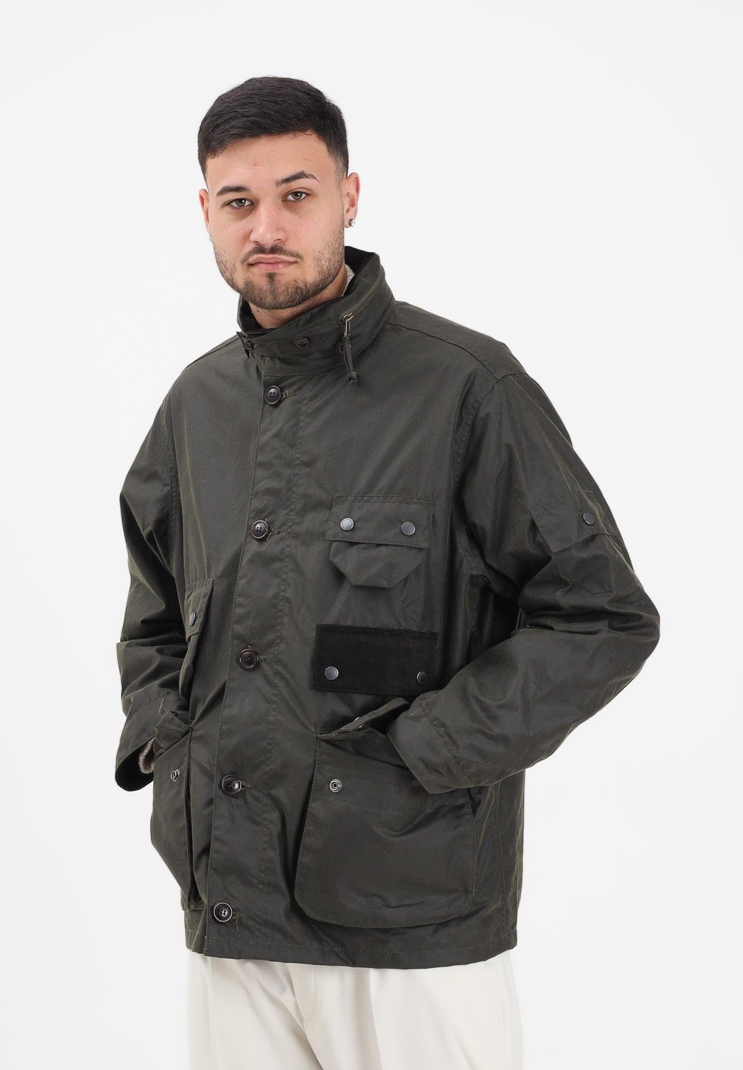 BARBOUR Giubbotto Editor verde da uomo 252MMWX2480 OL71 BARBOUR 