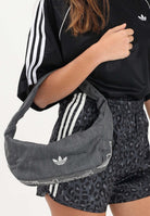 ADIDAS ORIGINALS Borsa a spalla Washed Effect nera da donna KE0683 . ADIDAS ORIGINALS 