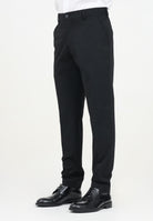 SELECTED HOMME Pantaloni eleganti neri da uomo 16087825 BL SELECTED HOMME 