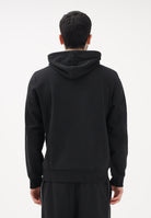 LACOSTE Felpa con cappuccio nera da uomo con bordi logati SH0884 031 LACOSTE 