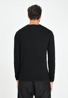 ARMANI EXCHANGE Maglia girocollo nera da uomo in maglia leggera XM001923AF18947 UC001 ARMANI EXCHANGE 