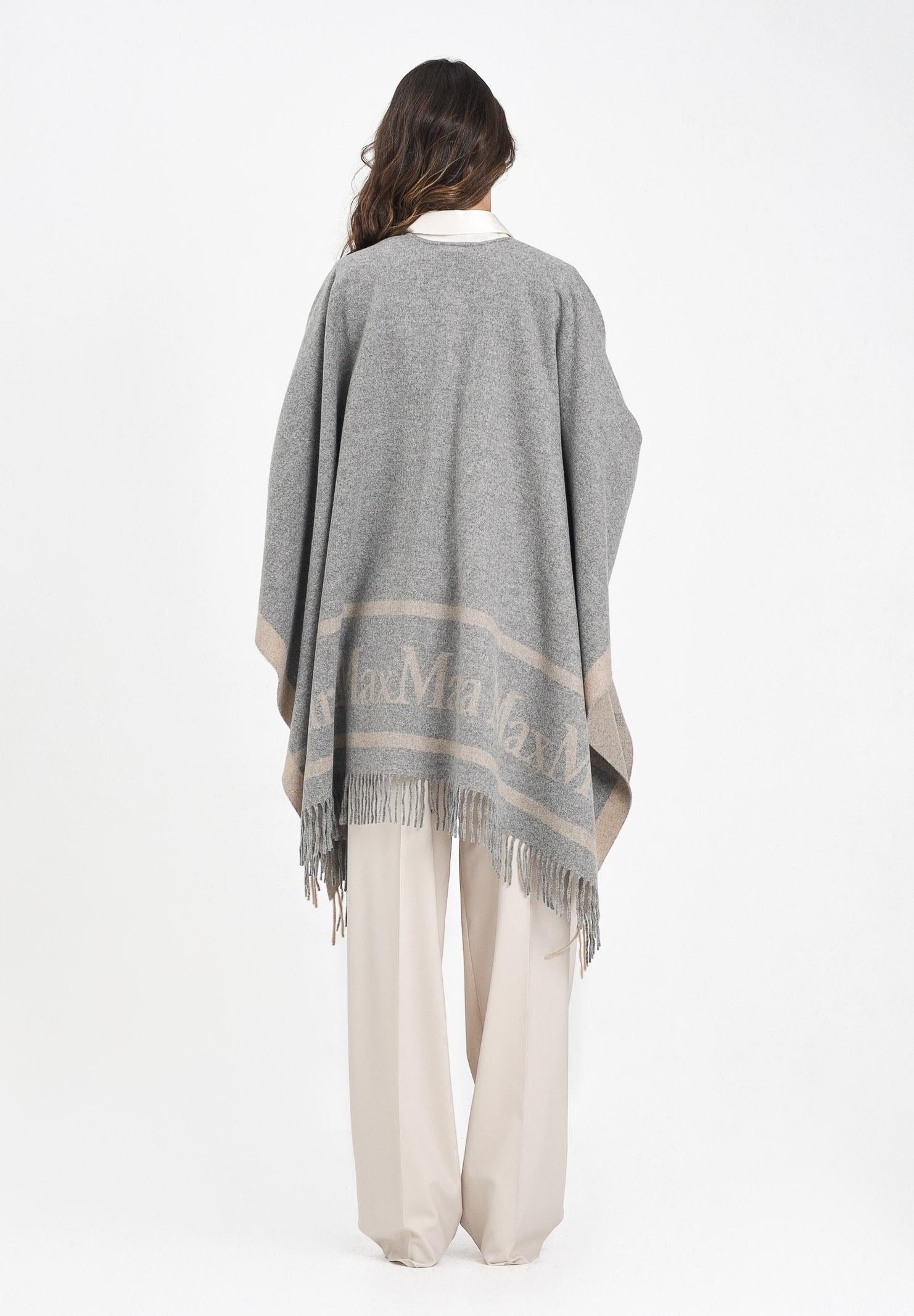 MAX MARA Mantella Hildestd grigia da donna 2526546021600 003 MAX MARA 