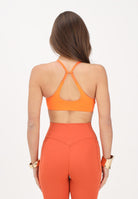 ADIDAS ORIGINALS Top sportivo Optime Essentials Light Support arancione da donna KE0826 . ADIDAS ORIGINALS 