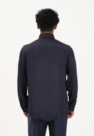 PATRIZIA PEPE Camicia a manica lunga blu da uomo 5C0310A093U C166 PATRIZIA PEPE 