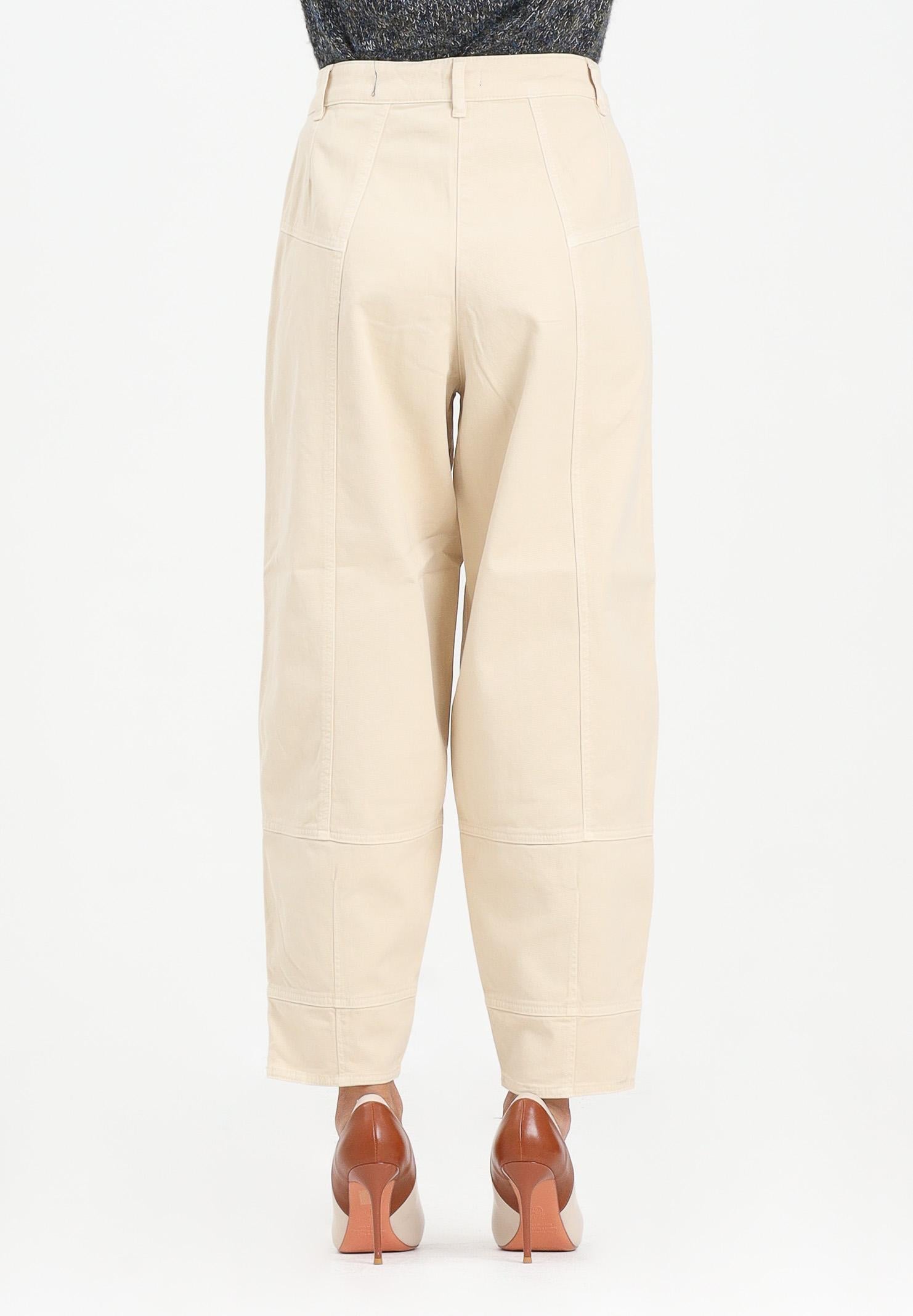 PINKO Pantalone balloon beige da donna 105533A2QU C27 PINKO 
