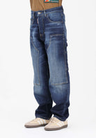 DSQUARED2 Jeans cargo in lavaggio blu medio per donna, bambino e bambina DQ2636D0AFS DQ01 DSQUARED2 