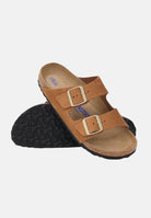 BIRKENSTOCK Ciabatte Arizona cuoio per uomo e donna 1032086 . BIRKENSTOCK 