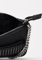 RICHMOND Borsa a spalla nera da donna con logo e borchie RWA25190BO BL RICHMOND 