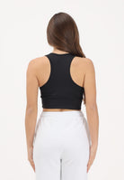 MARCELO BURLON COUNTY OF MILAN Top sportivo nero da donna con logo 26ECM30176 NE MARCELO BURLON COUNTY OF MILAN 