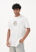 ARMANI EXCHANGE T-shirt a manica corta bianca da uomo con stampa XM002501AF10356 U0009 ARMANI EXCHANGE 