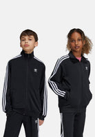 ADIDAS ORIGINALS Felpa con zip FIREBIRD LOOSE nera per bambino e bambina KE0892 . ADIDAS ORIGINALS 
