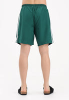 ADIDAS ORIGINALS Shorts mare ADICOLOR 3 STRIPES verde da uomo JZ8477 . ADIDAS ORIGINALS 