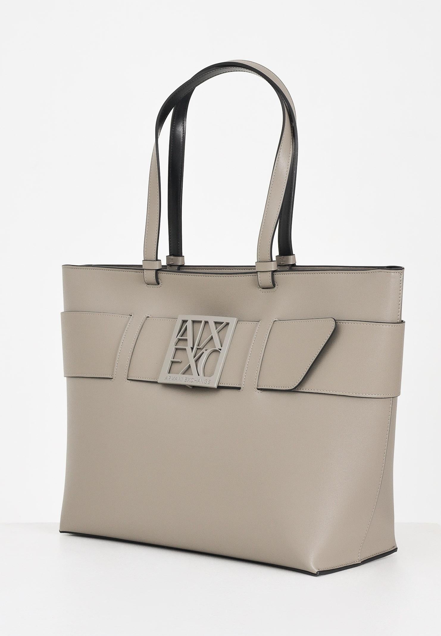 ARMANI EXCHANGE Shopper color fango da donna con logo 9491270A874 U6242 ARMANI EXCHANGE 