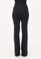 ELISABETTA FRANCHI Pantalone elegante nero da donna in doppio crêpe stretch PA16961E2 110 ELISABETTA FRANCHI 