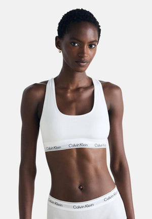 CALVIN KLEIN Bralette bianca da donna LV00QF8493 100 CALVIN KLEIN 
