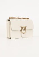 PINKO Borsa a tracolla Classic Love Bag One panna da donna 100941A0F1 Z14Q PINKO 