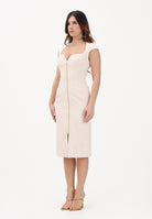 ELISABETTA FRANCHI Abito midi a tubino burro da donna AB90061E2 193 ELISABETTA FRANCHI 