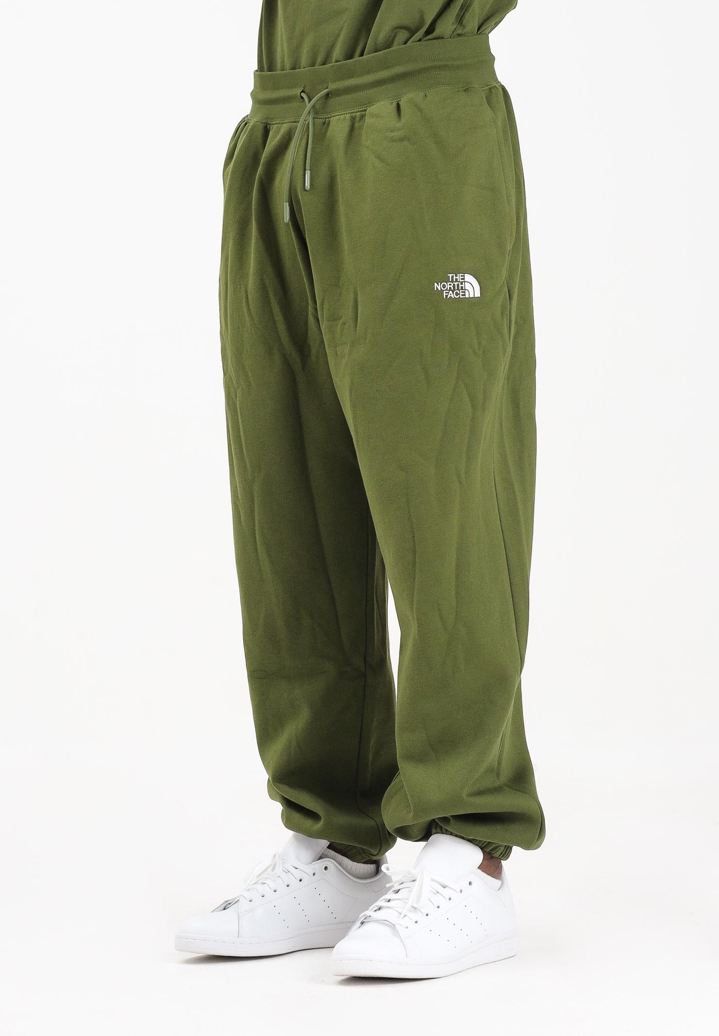 THE NORTH FACE Pantalone sportivo Essential Relaxed Straight verde da uomo NF0A8C1FBRI1 . THE NORTH FACE 