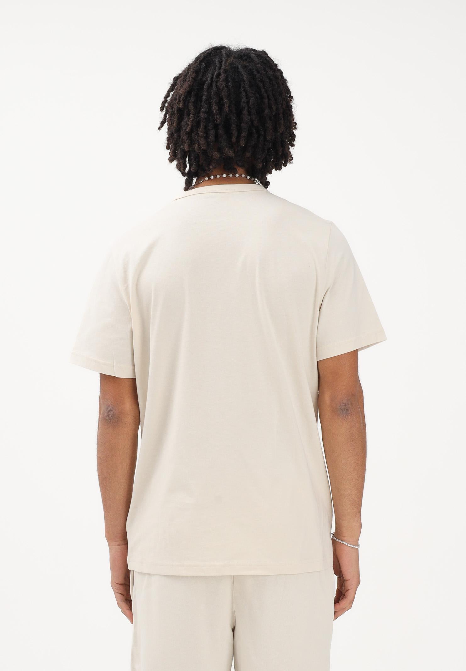 PUMA T-shirt a manica corta Essentials Elevated beige da uomo 692054 87 PUMA 
