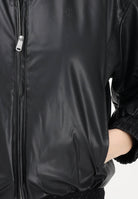 CALVIN KLEIN JEANS Giubbotto in ecopelle nero da donna LV047E507GUB1 . CALVIN KLEIN JEANS 