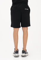SPRAYGROUND Shorts sportivo nero da uomo con logo Shark SP898EBLK . SPRAYGROUND 