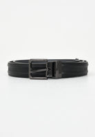 ARMANI EXCHANGE Cintura reversibile nera e grigia da uomo XM001932AF19019 MC225 ARMANI EXCHANGE 