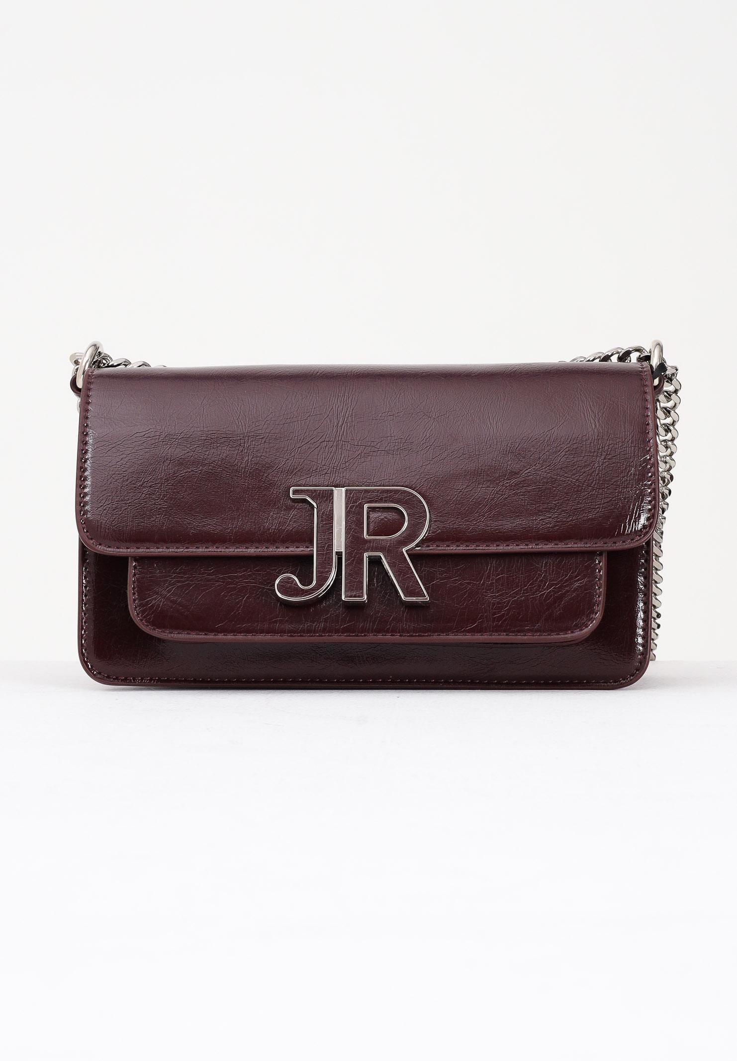 RICHMOND Borsa a tracolla bordeaux da donna con placca JR RWA25227BO WIBU RICHMOND 