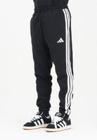 ADIDAS PERFORMANCE Pantalone sportivo Essentials 3-Stripes Fleece nero da uomo JD1861 . ADIDAS PERFORMANCE 