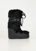 MOON BOOT Stivali da neve ICON in ecopelliccia nera da donna 80D1408900 N001 MOON BOOT 