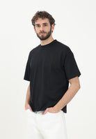 SELECTED HOMME T-shirt a manica corta nera da uomo 16094143 Black SELECTED HOMME 