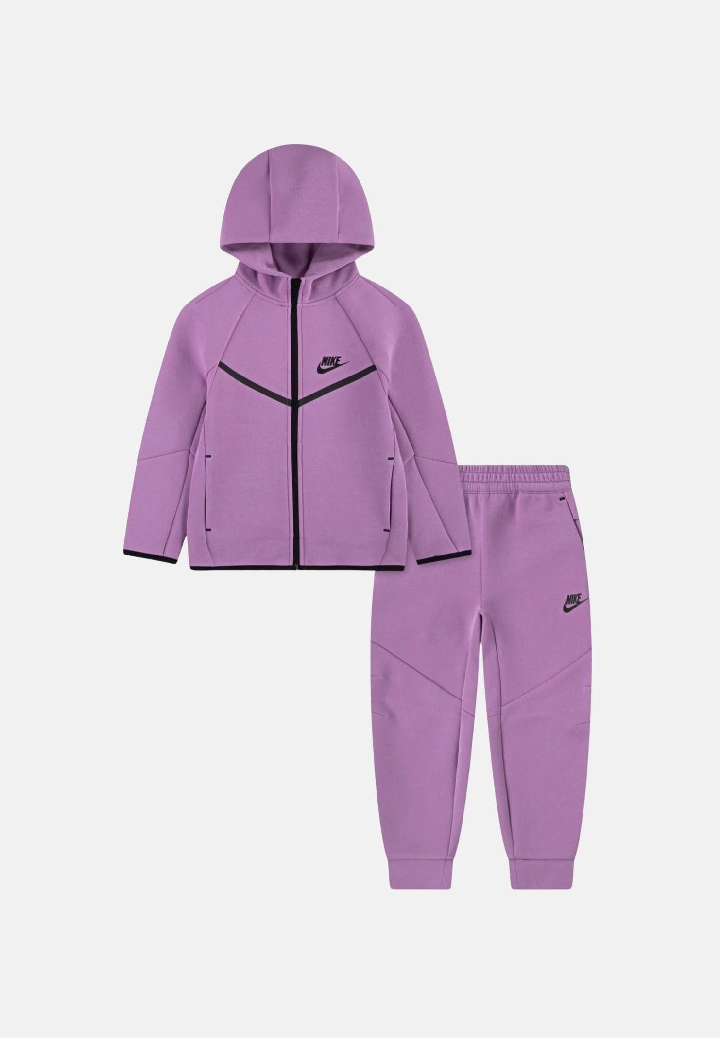 NIKE Tuta Sportswear Tech Fleece viola da bambina 36M880 P64 NIKE 