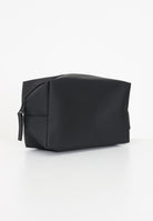 RAINS Pochette Wash Bag Small nera per uomo e donna RA15580 BLA RAINS 