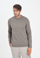 BARBOUR Maglione girocollo Holden beige da uomo 252MMKN1576 OL76 BARBOUR 