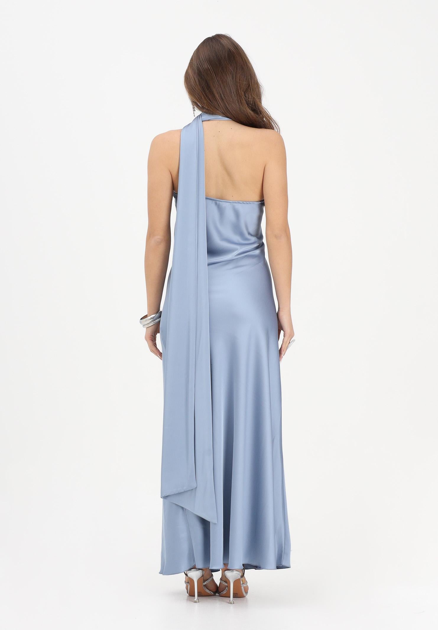 VICOLO Abito lungo azzurro da donna TAB1736 AZ VICOLO 