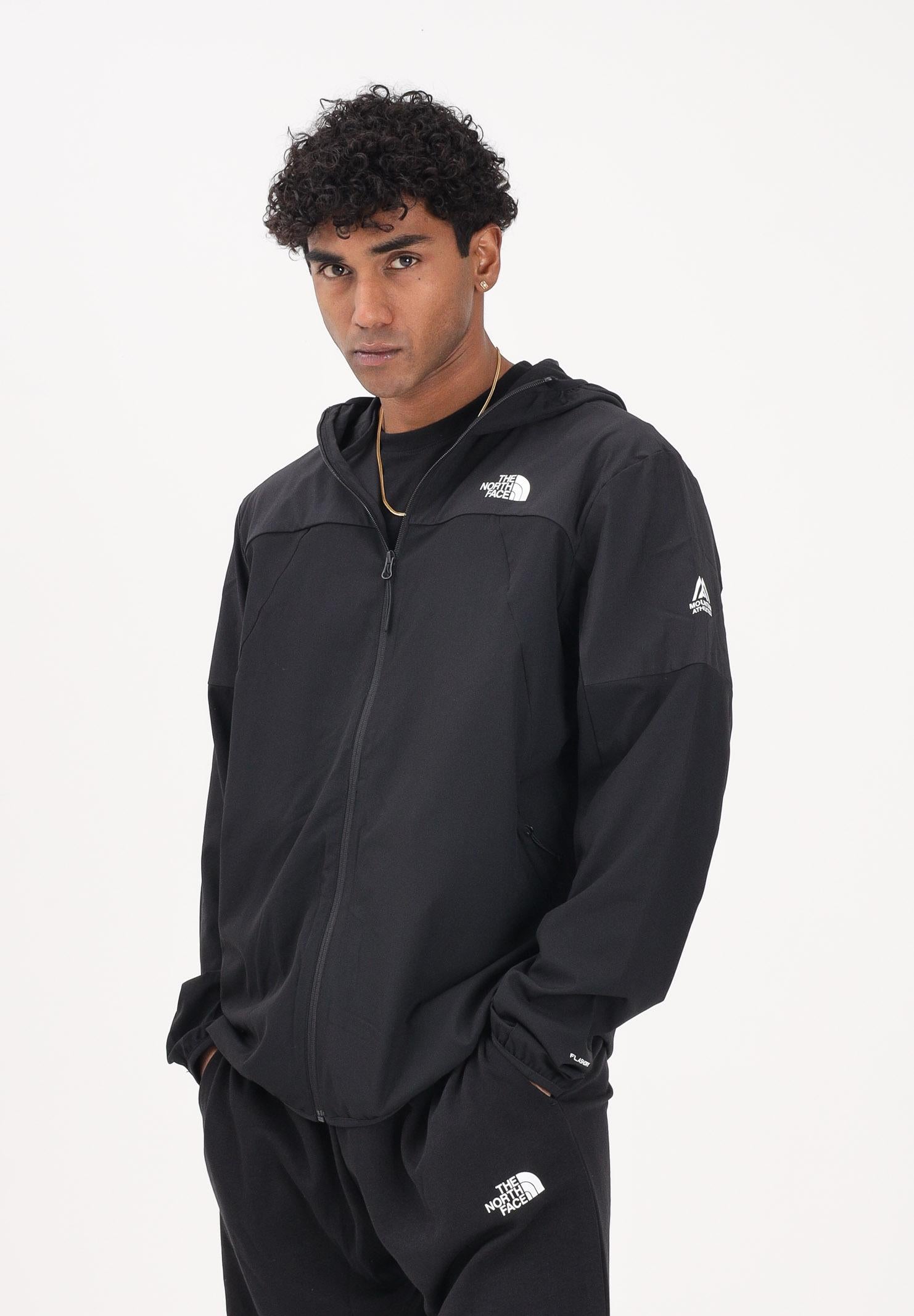THE NORTH FACE Giacca a vento Mountain Athletics Ushba nera da uomo NF0A8G8EJK31 . THE NORTH FACE 