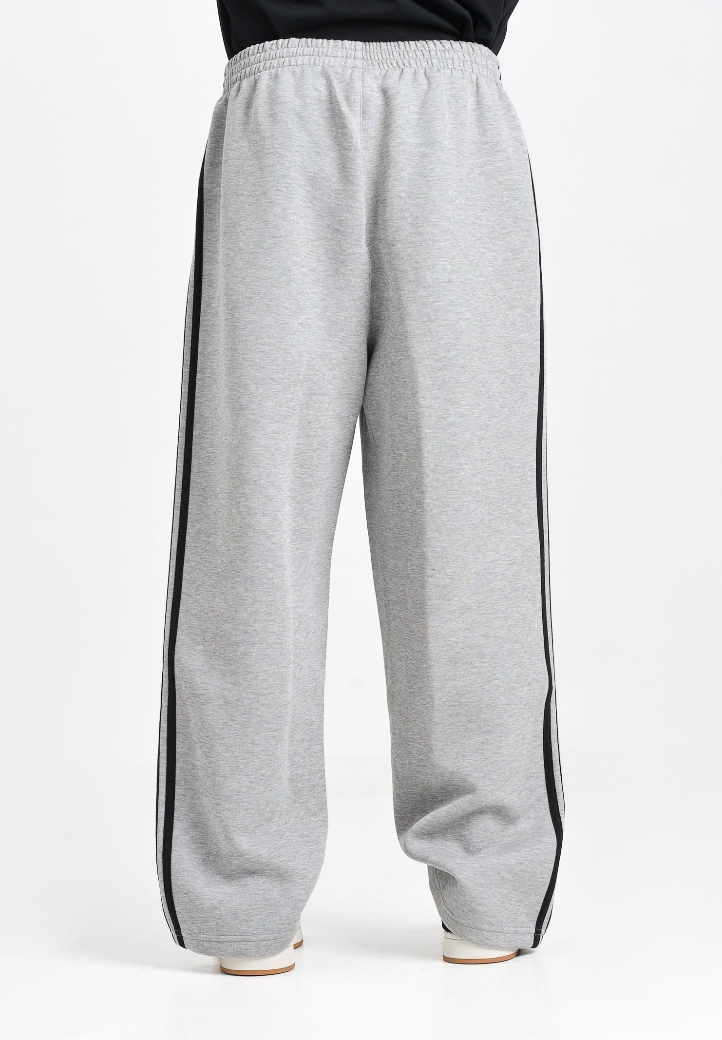 ADIDAS ORIGINALS Pantalone sportivo Adicolor Spacer Baggy grigio da uomo JX1505 . ADIDAS ORIGINALS 