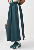 PUMA Gonna midi T7 verde da donna 633438 75 PUMA 