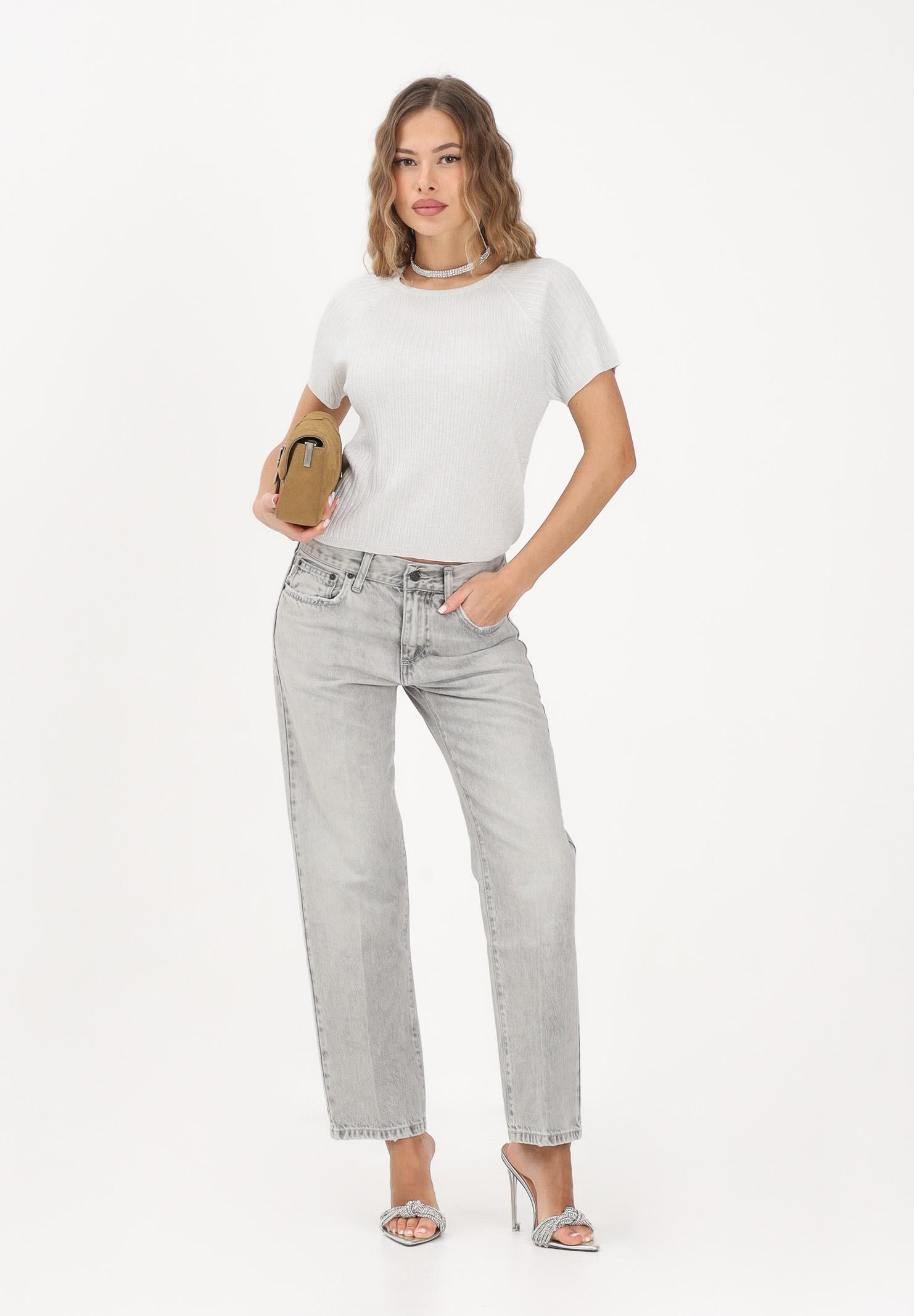 VICOLO Jeans ZEKE in denim grigio da donna DAB5122 DEGR VICOLO 