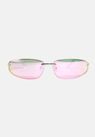 OS SUNGLASSES Occhiali da sole Vaduz Pink Mirror, unisex. OS2059 C04 OS SUNGLASSES 