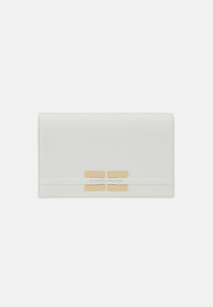 ELISABETTA FRANCHI Pochette burro da donna con logo BS40A61E2 193 ELISABETTA FRANCHI 