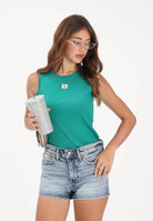 CALVIN KLEIN JEANS Canotta verde da donna con cut-out sulla schiena LV047F246G L4G CALVIN KLEIN JEANS 