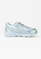 NEW BALANCE Sneakers 740 Bungee Lace azzurre da neonato I7409R4 . NEW BALANCE 