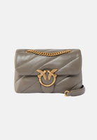 PINKO Borsa a tracolla Mini Love Bag Puff grigio tortora da donna 100039A0F2 K33Q PINKO 