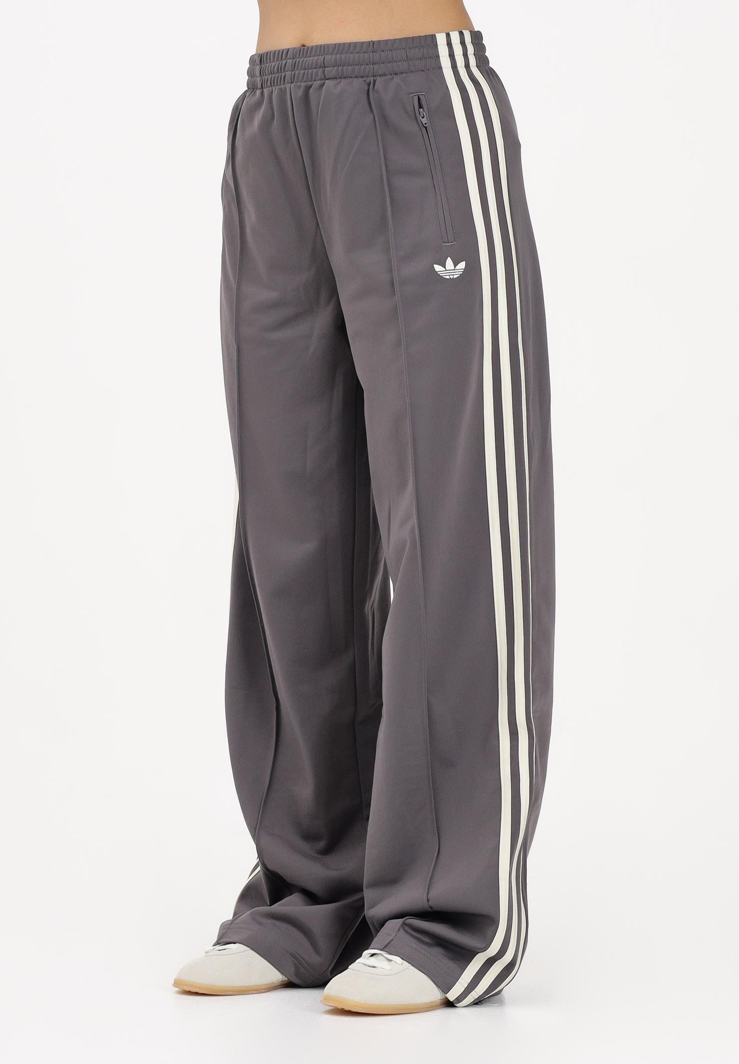 ADIDAS ORIGINALS Pantalone sportivo Firebird Loose Track grigio da donna KT4631 . ADIDAS ORIGINALS 