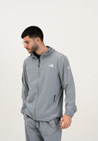 THE NORTH FACE Giacca a vento Mountain Athletics grigia da uomo NF0A8BP1H5F1 . THE NORTH FACE 