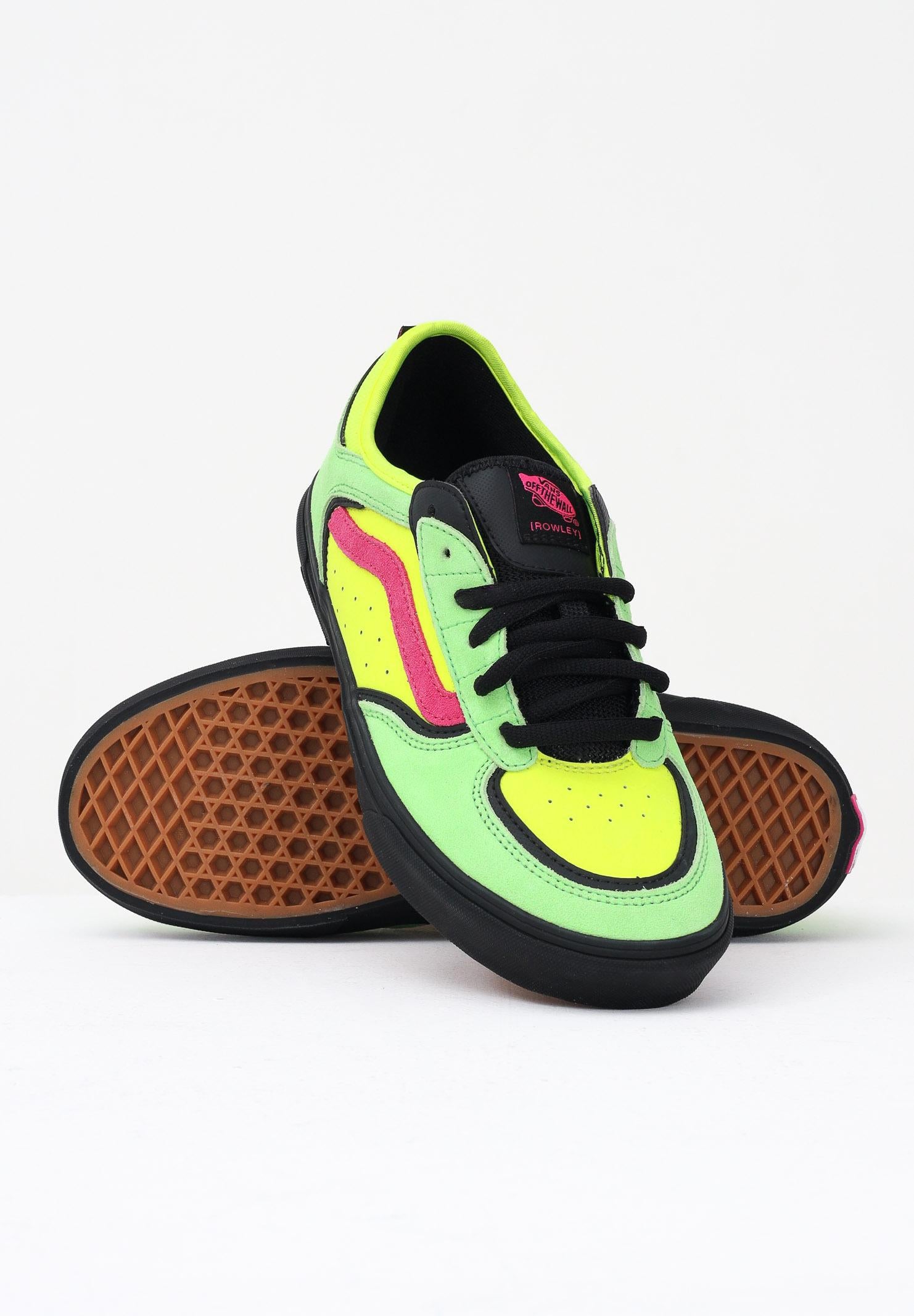 VANS Sneakers Skate Rowley fluo da uomo VN000DA24GO1 . VANS 